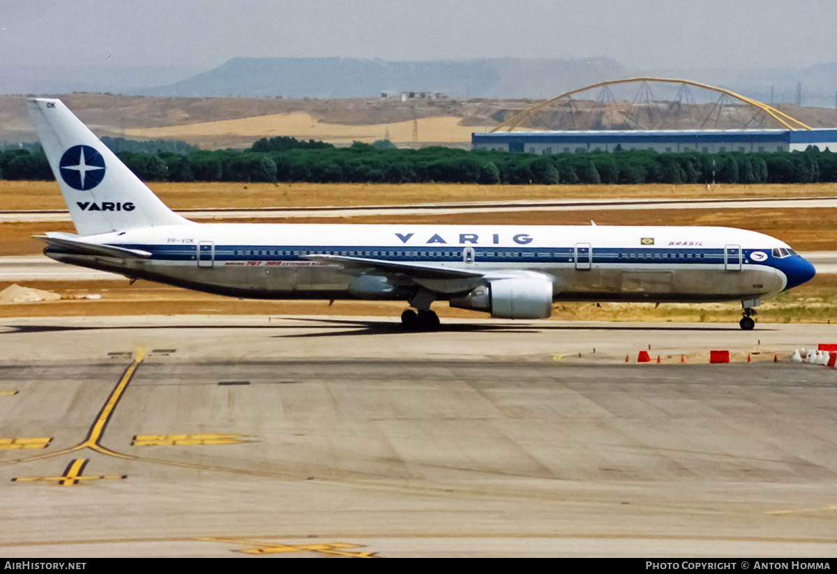 Aircraft Photo of PP-VOK | Boeing 767-341/ER | Varig | AirHistory.net #198239
