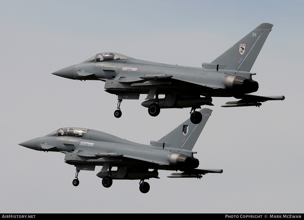 Aircraft Photo of ZJ920 | Eurofighter EF-2000 Typhoon F2 | UK - Air Force | AirHistory.net #198257