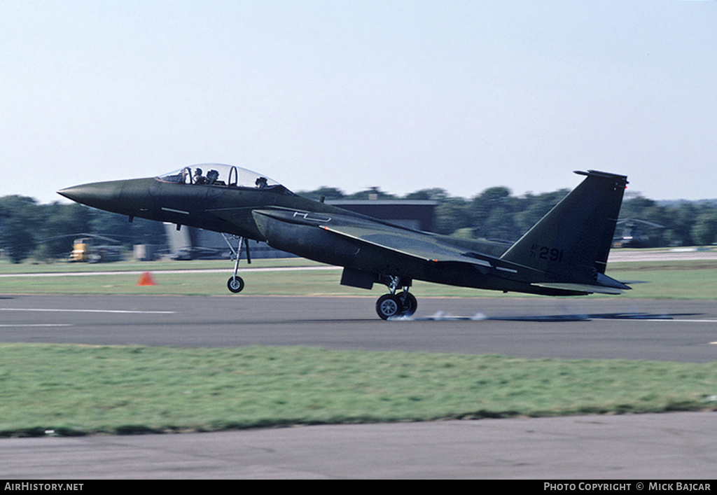 Aircraft Photo of 71-0291 / AF71-291 | McDonnell Douglas F-15B Eagle | USA - Air Force | AirHistory.net #198267