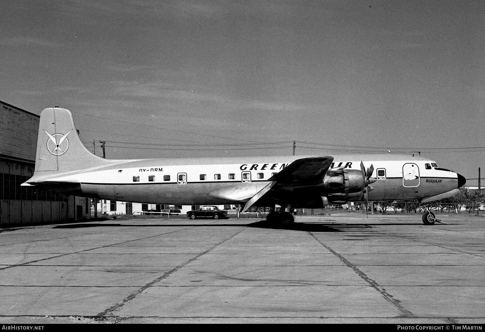 Aircraft Photo of OY-DRM | Douglas DC-6B | Greenlandair - Grønlandsfly | AirHistory.net #198274