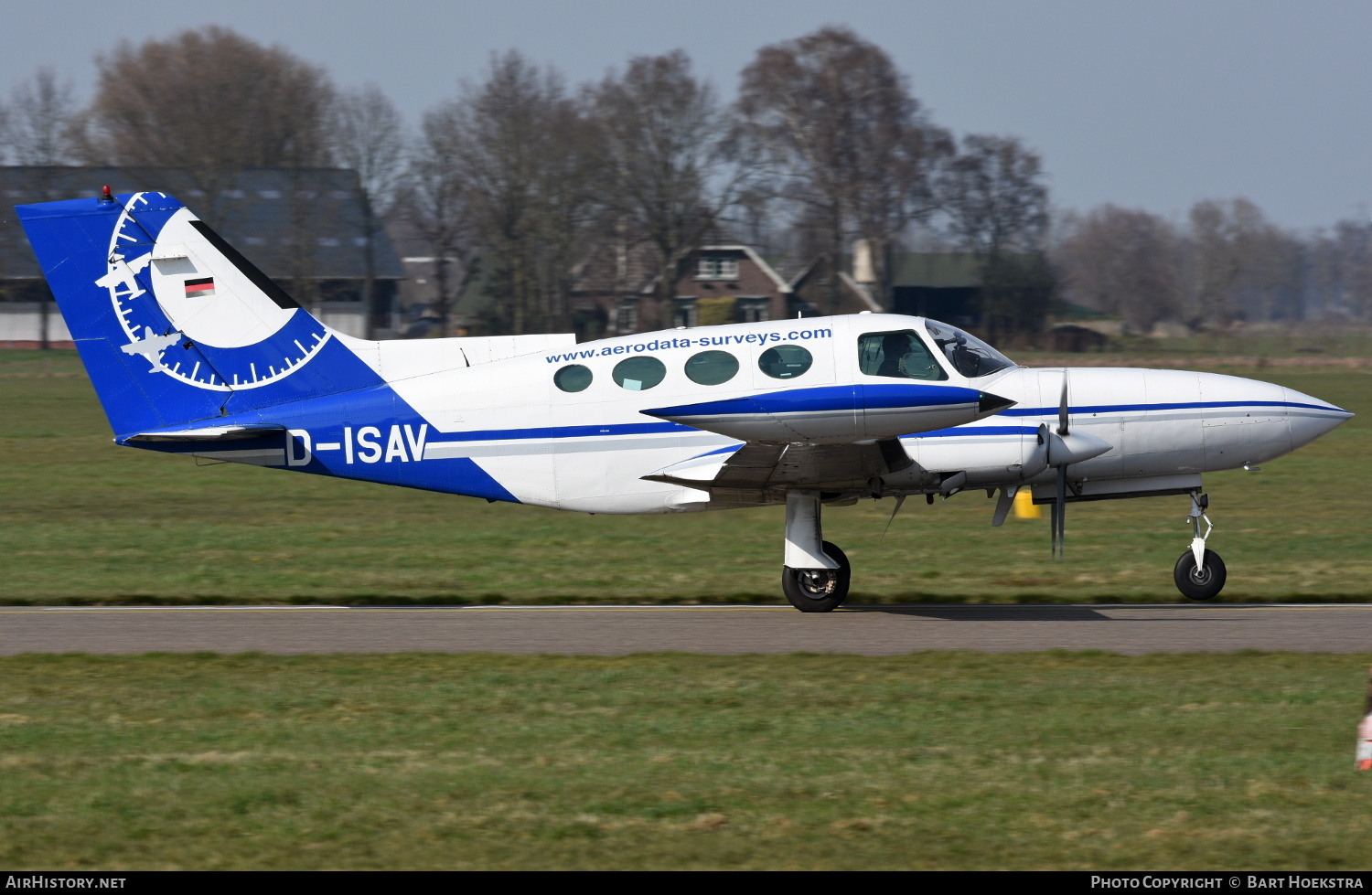 Aircraft Photo of D-ISAV | Cessna 402B | Aerodata International Surveys | AirHistory.net #198303