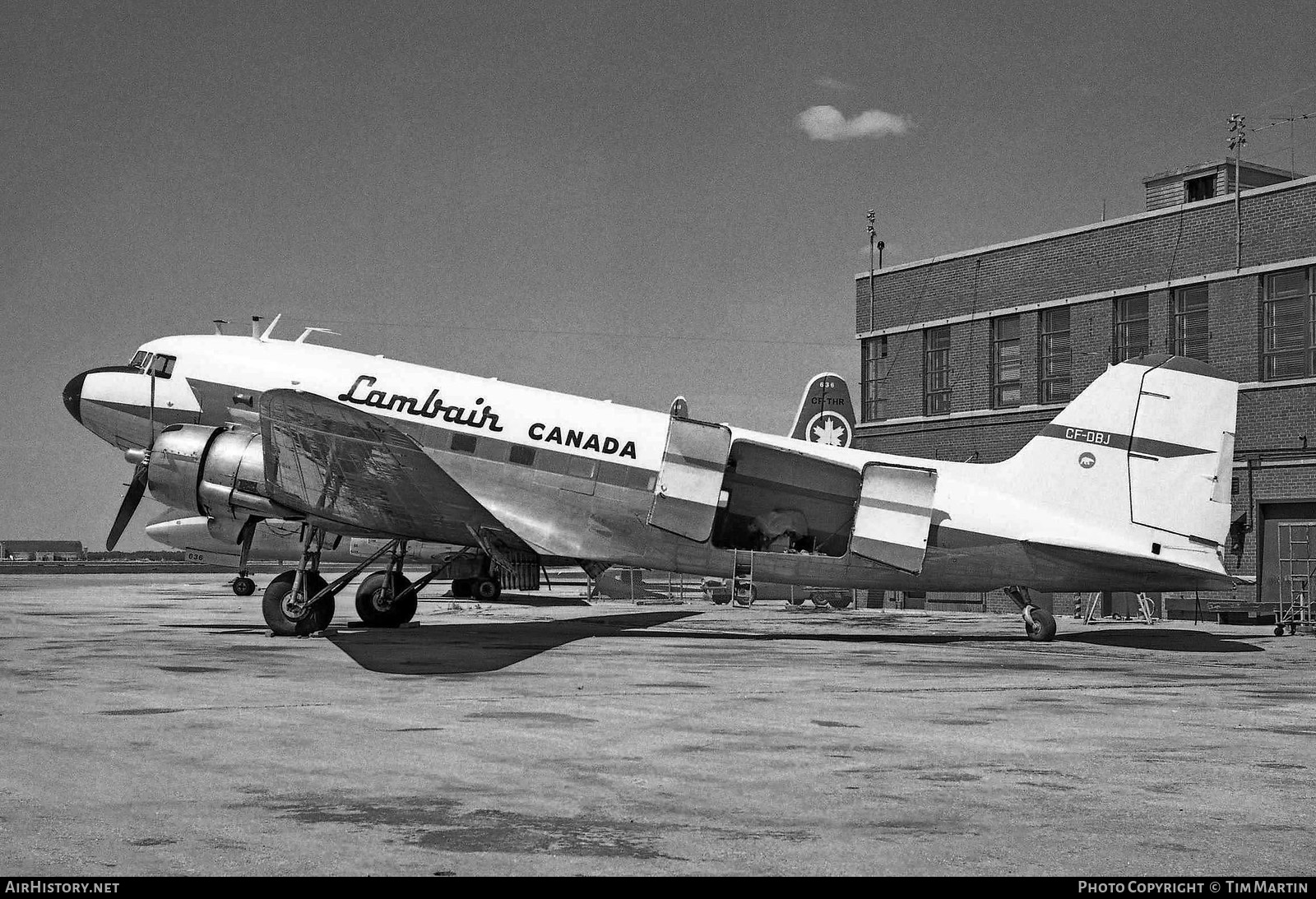 Aircraft Photo of CF-DBJ | Douglas C-47 Skytrain | Lambair Canada | AirHistory.net #198319
