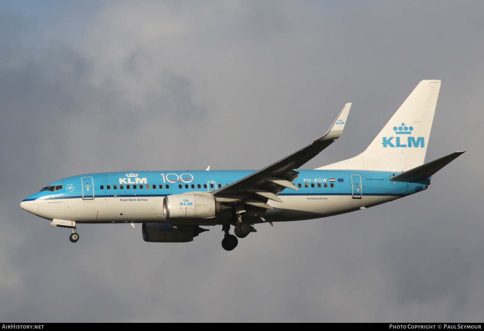 Aircraft Photo of PH-BGW | Boeing 737-7K2 | KLM - Royal Dutch Airlines | AirHistory.net #198338