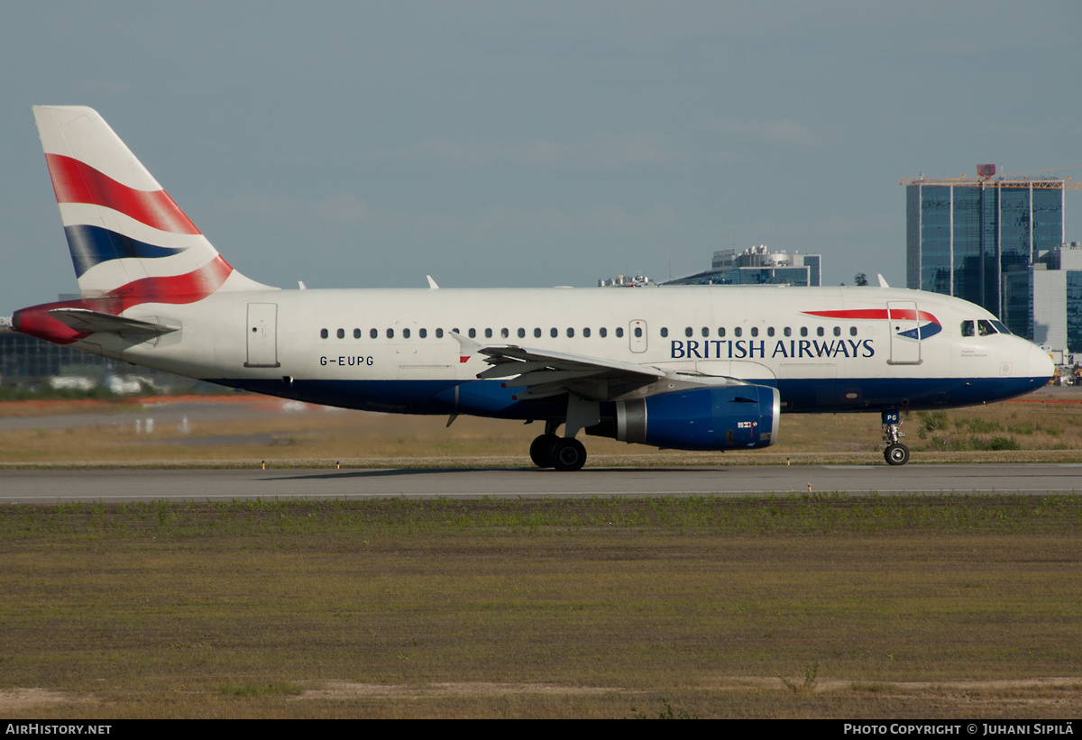 Aircraft Photo of G-EUPG | Airbus A319-131 | British Airways | AirHistory.net #198345