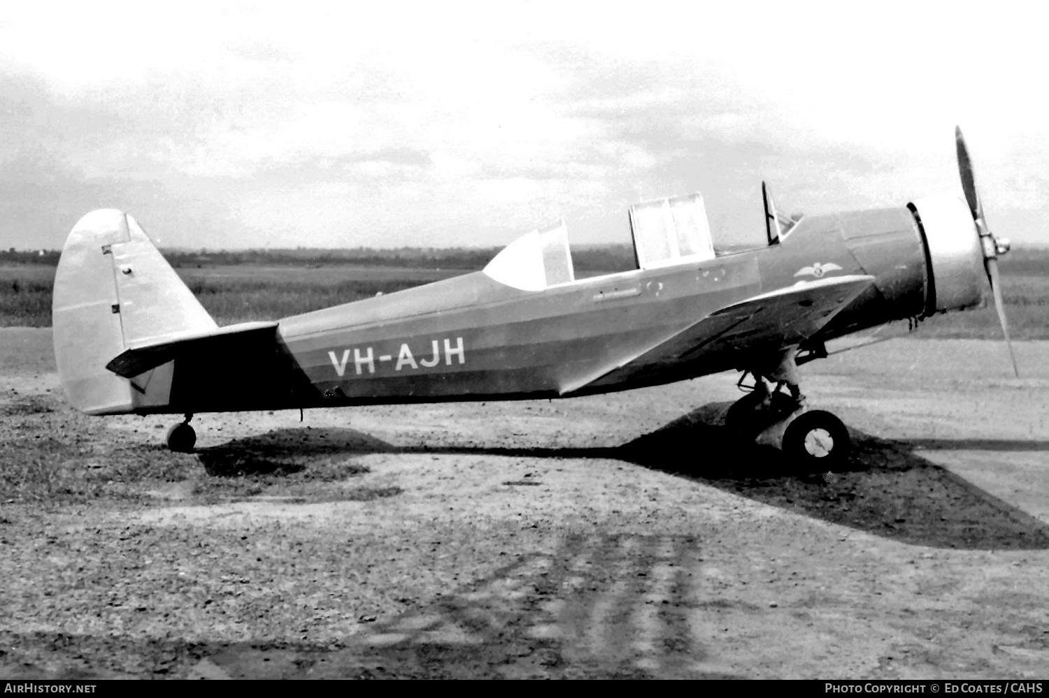 Aircraft Photo of VH-AJH | Commonwealth CA-6 Wackett | Kingsford Smith Flying Service | AirHistory.net #198355