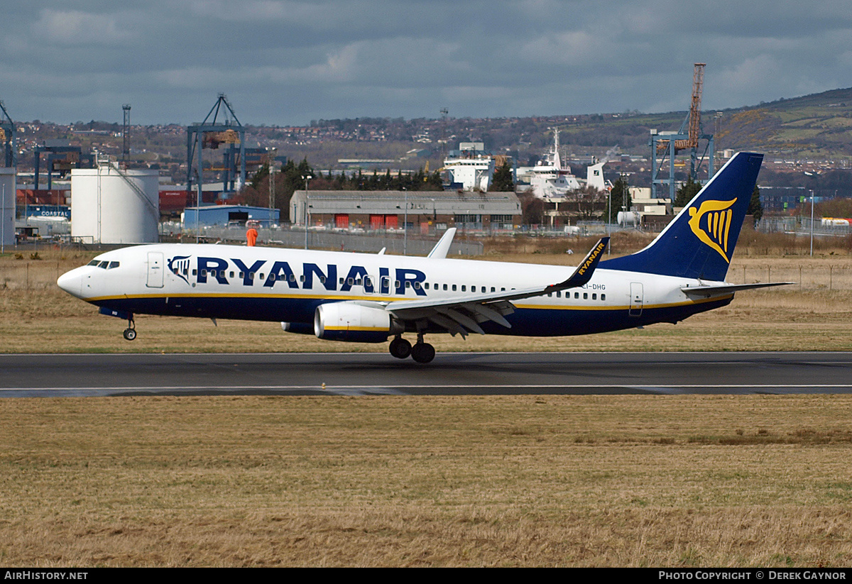 Aircraft Photo of EI-DHG | Boeing 737-8AS | Ryanair | AirHistory.net #198360