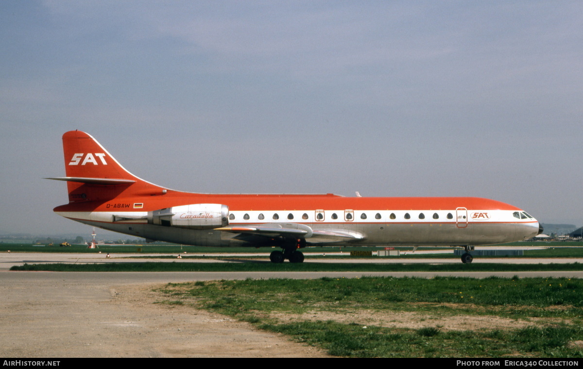 Aircraft Photo of D-ABAW | Sud SE-210 Caravelle 10B1R | SAT - Special Air Transport | AirHistory.net #198365