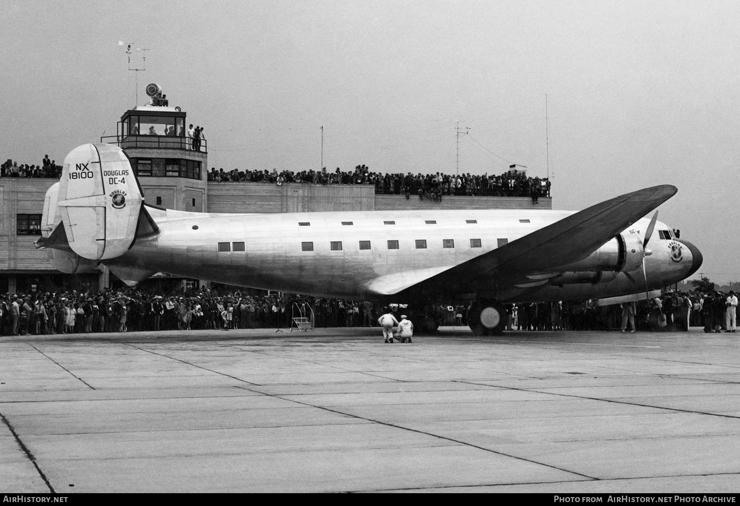 Aircraft Photo of NX18100 | Douglas DC-4E | AirHistory.net #198378