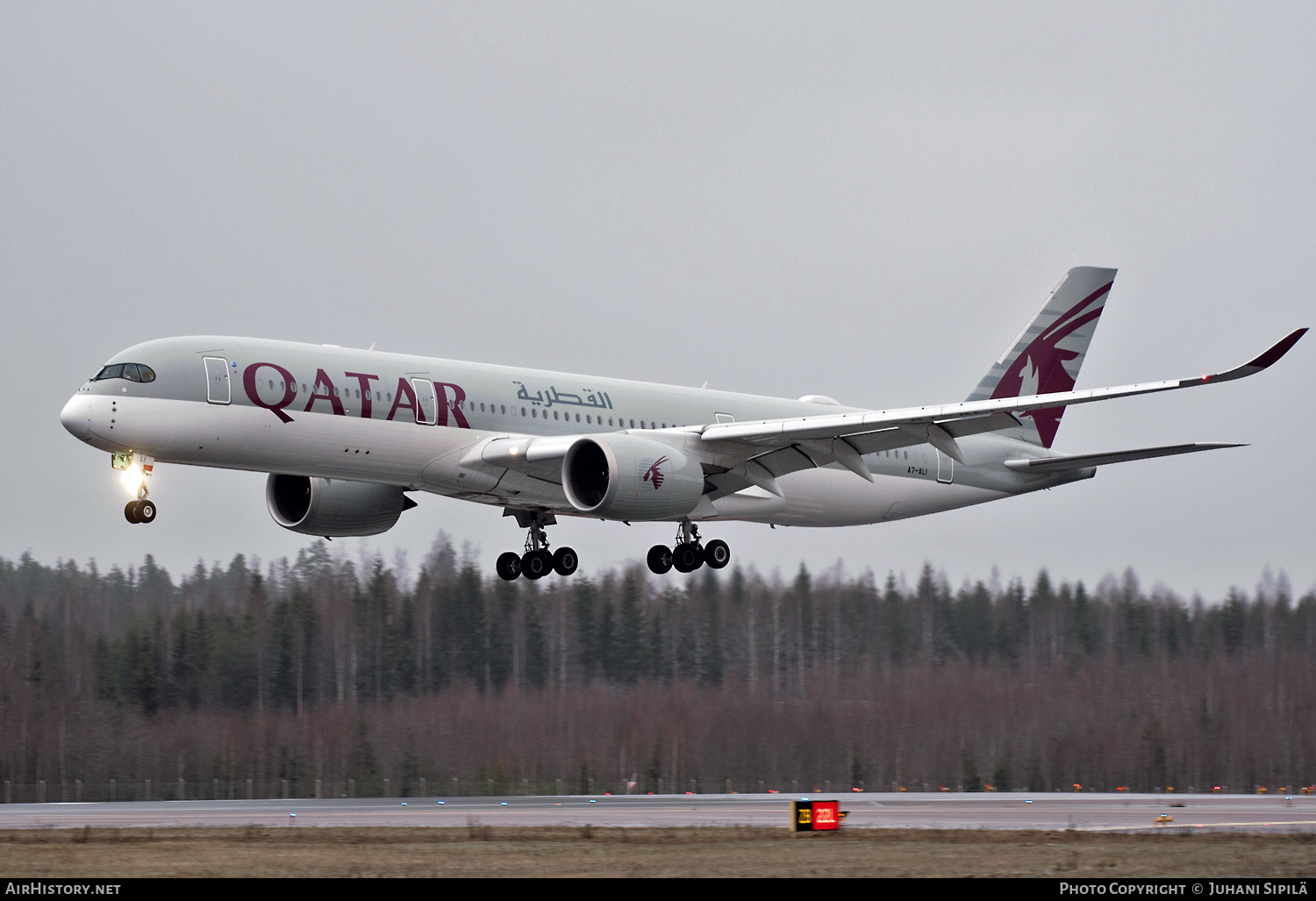 Aircraft Photo of A7-ALI | Airbus A350-941 | Qatar Airways | AirHistory.net #198396