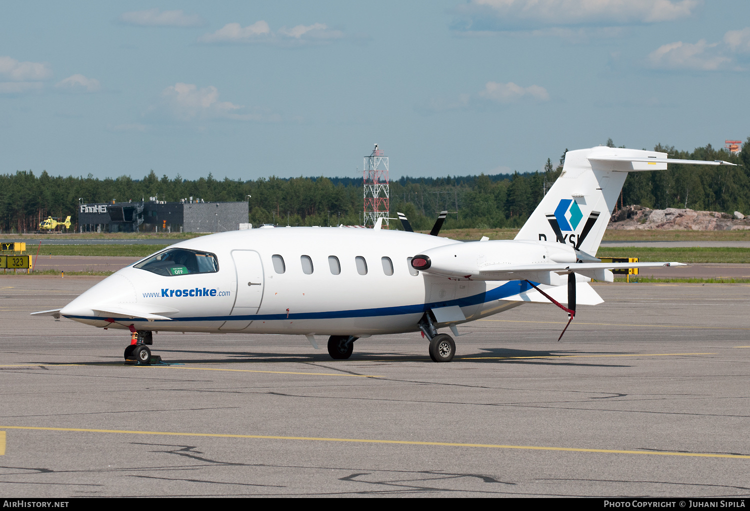 Aircraft Photo of D-IKSI | Piaggio P-180 Avanti II | Kroschke | AirHistory.net #198397