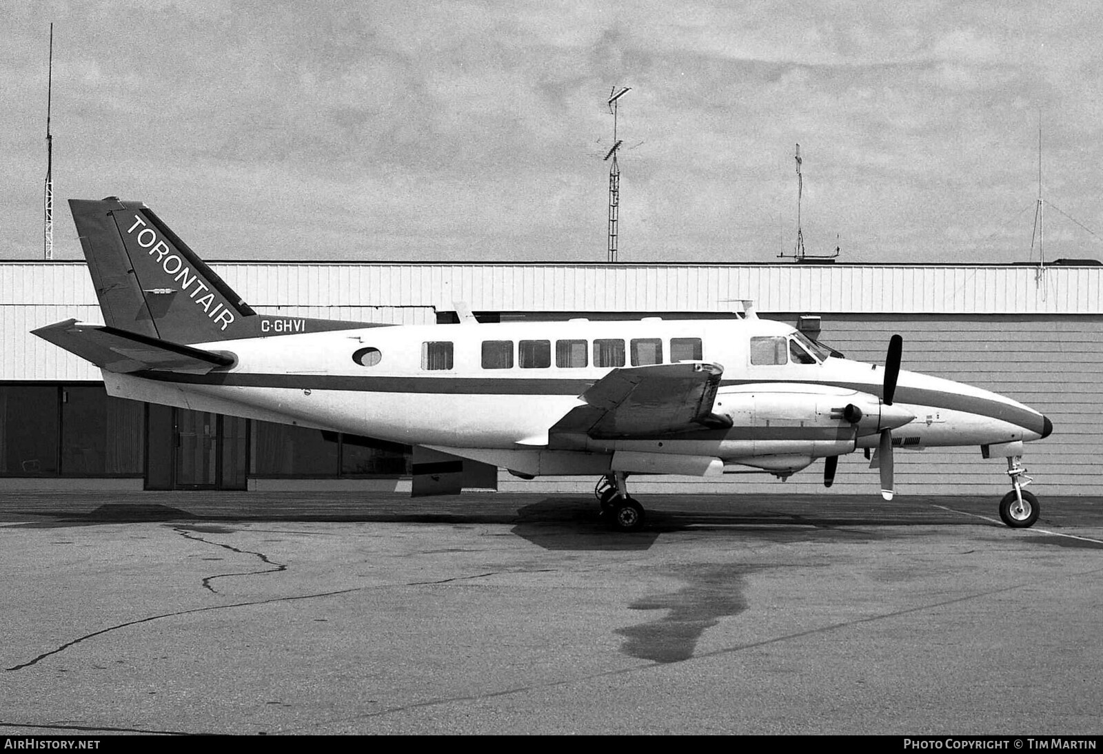 Aircraft Photo of C-GHVI | Beech B99 Airliner | Torontair | AirHistory.net #198399