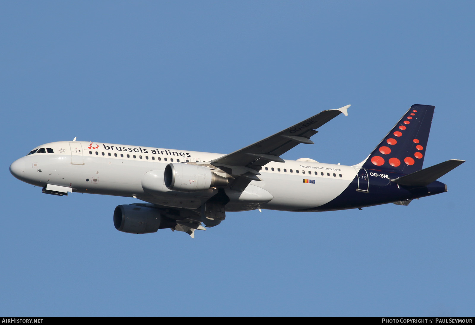 Aircraft Photo of OO-SNL | Airbus A320-214 | Brussels Airlines | AirHistory.net #198423