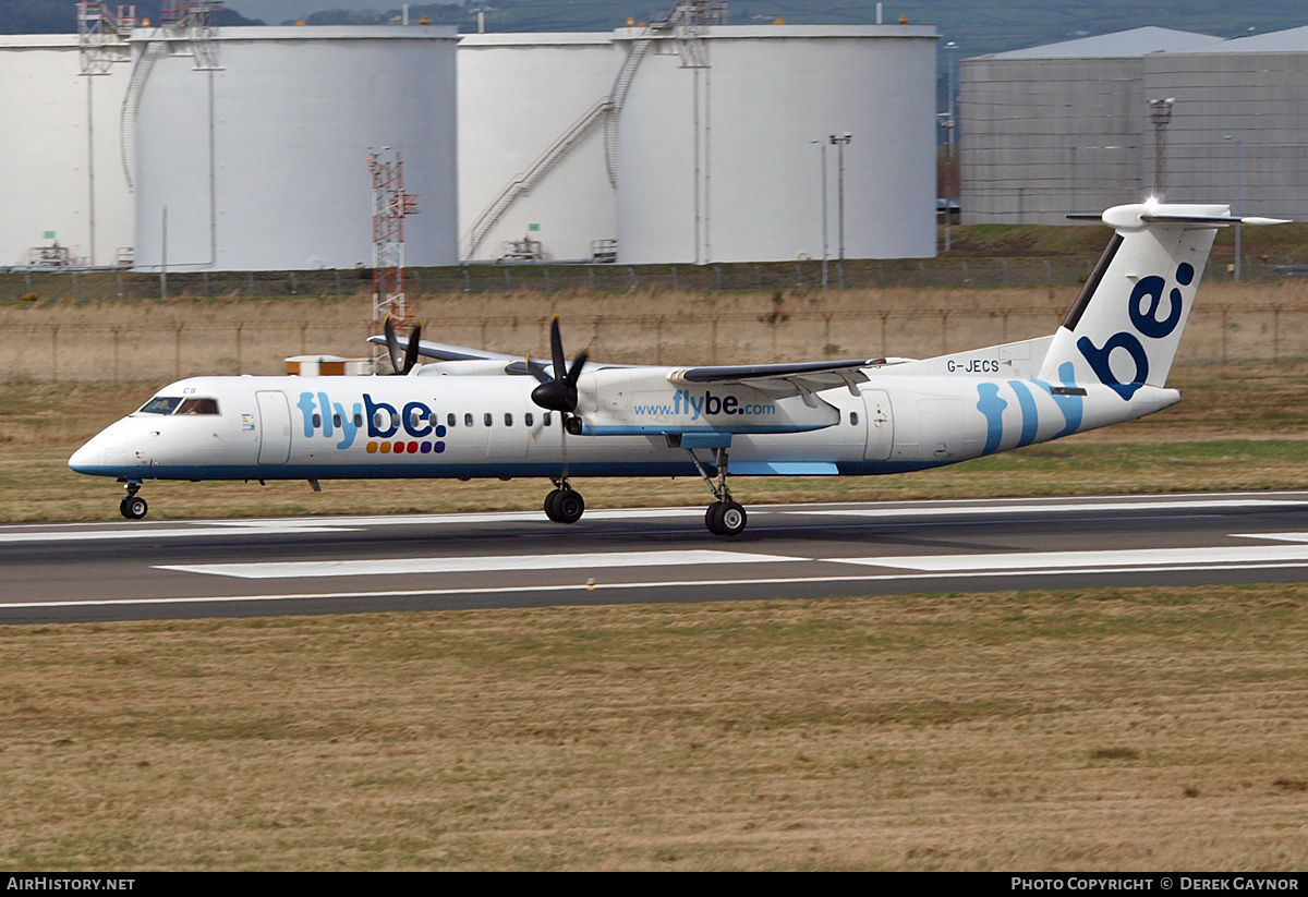 Aircraft Photo of G-JECS | Bombardier DHC-8-402 Dash 8 | Flybe | AirHistory.net #198427