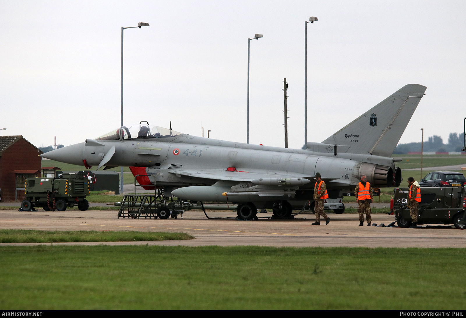 Aircraft Photo of MM7299 | Eurofighter F-2000A Typhoon | Italy - Air Force | AirHistory.net #198441