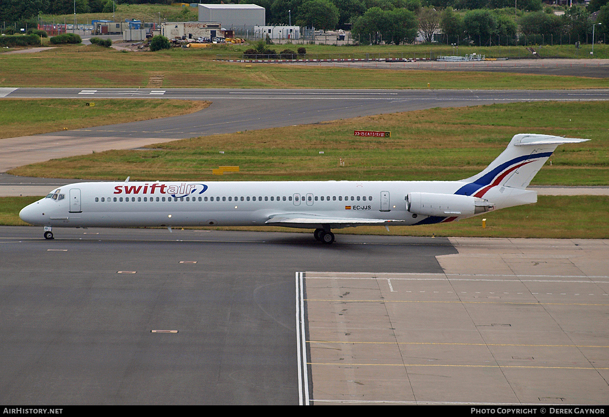 Aircraft Photo of EC-JJS | McDonnell Douglas MD-83 (DC-9-83) | Swiftair | AirHistory.net #198456