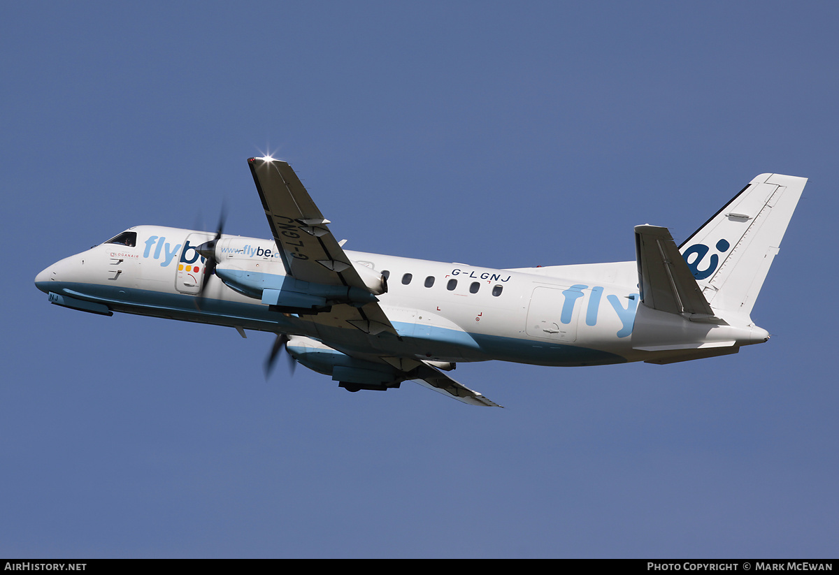 Aircraft Photo of G-LGNJ | Saab 340B | Flybe | AirHistory.net #198474