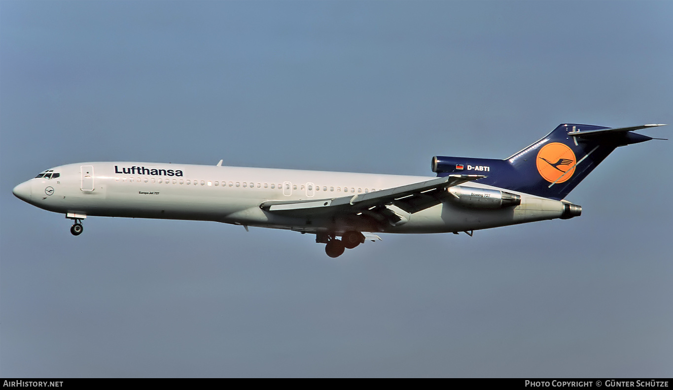 Aircraft Photo of D-ABTI | Boeing 727-230/Adv | Lufthansa | AirHistory.net #198477