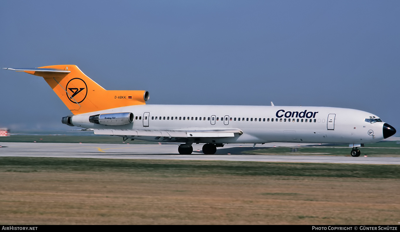 Aircraft Photo of D-ABKK | Boeing 727-230/Adv | Condor Flugdienst | AirHistory.net #198483