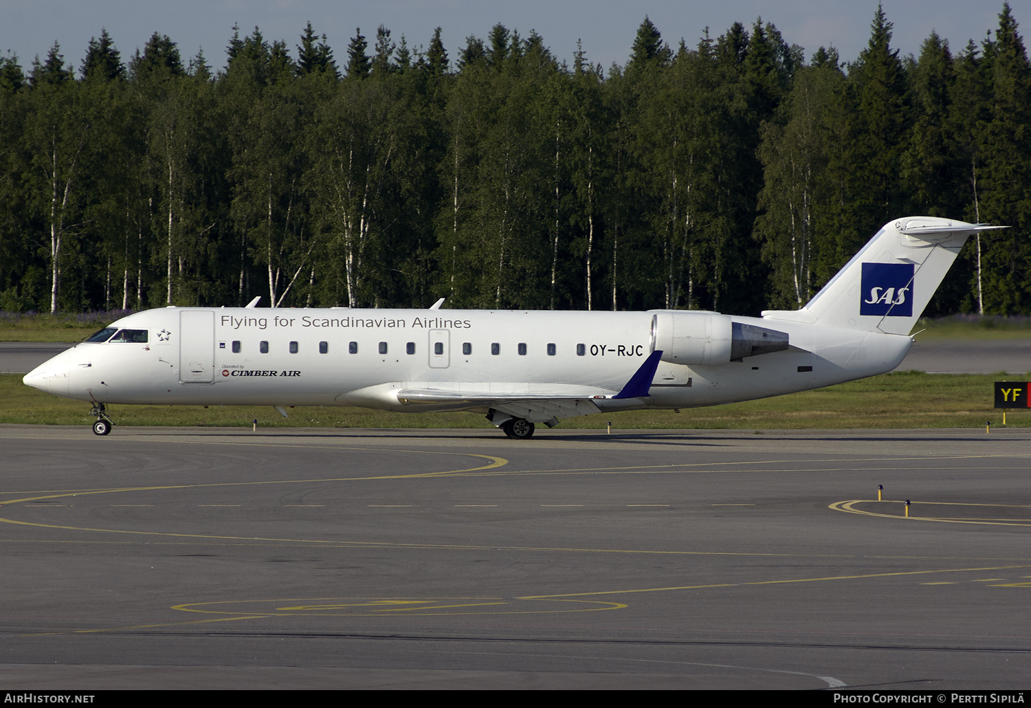 Aircraft Photo of OY-RJC | Canadair CRJ-200LR (CL-600-2B19) | Scandinavian Airlines - SAS | AirHistory.net #198486