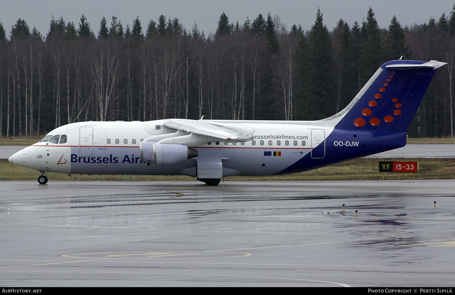 Aircraft Photo of OO-DJW | British Aerospace Avro 146-RJ85 | Brussels Airlines | AirHistory.net #198493
