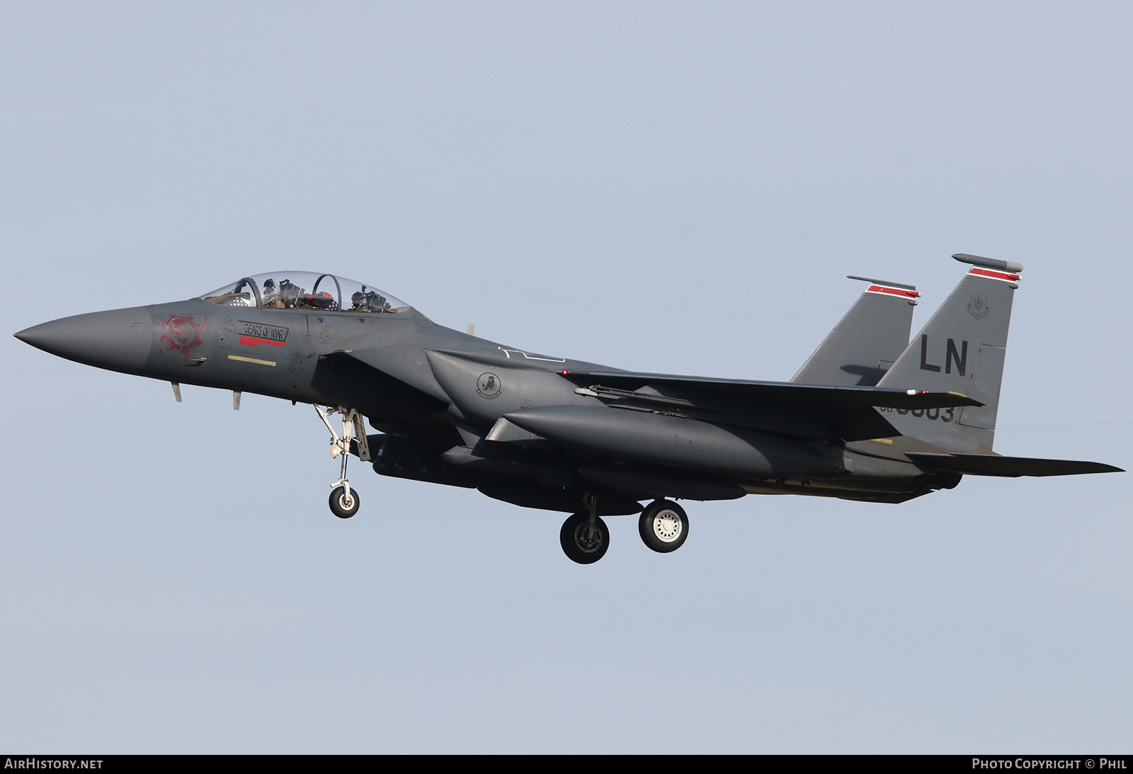 Aircraft Photo of 00-3003 / AF00-3003 | Boeing F-15E Strike Eagle | USA - Air Force | AirHistory.net #198494