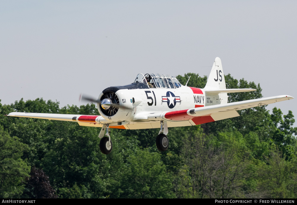 Aircraft Photo of N8994 / 66-2814 | North American AT-16 Harvard IIB | USA - Navy | AirHistory.net #198495