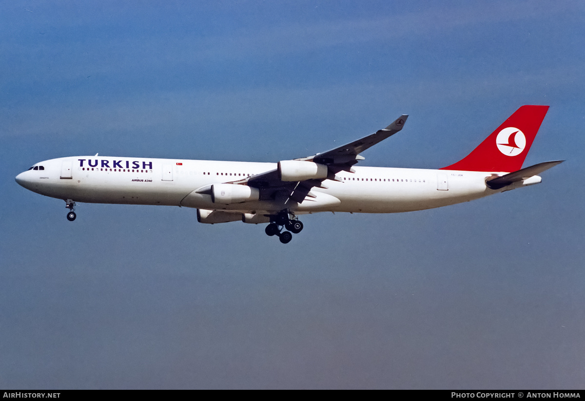 Aircraft Photo of TC-JDK | Airbus A340-311 | Turkish Airlines | AirHistory.net #198503
