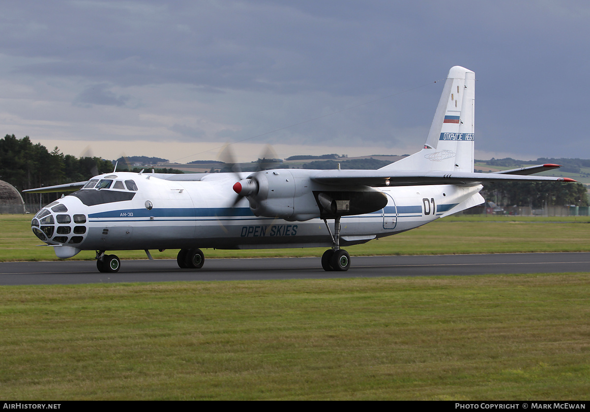 Aircraft Photo of 01 black | Antonov An-30B | Russia - Air Force | AirHistory.net #198516