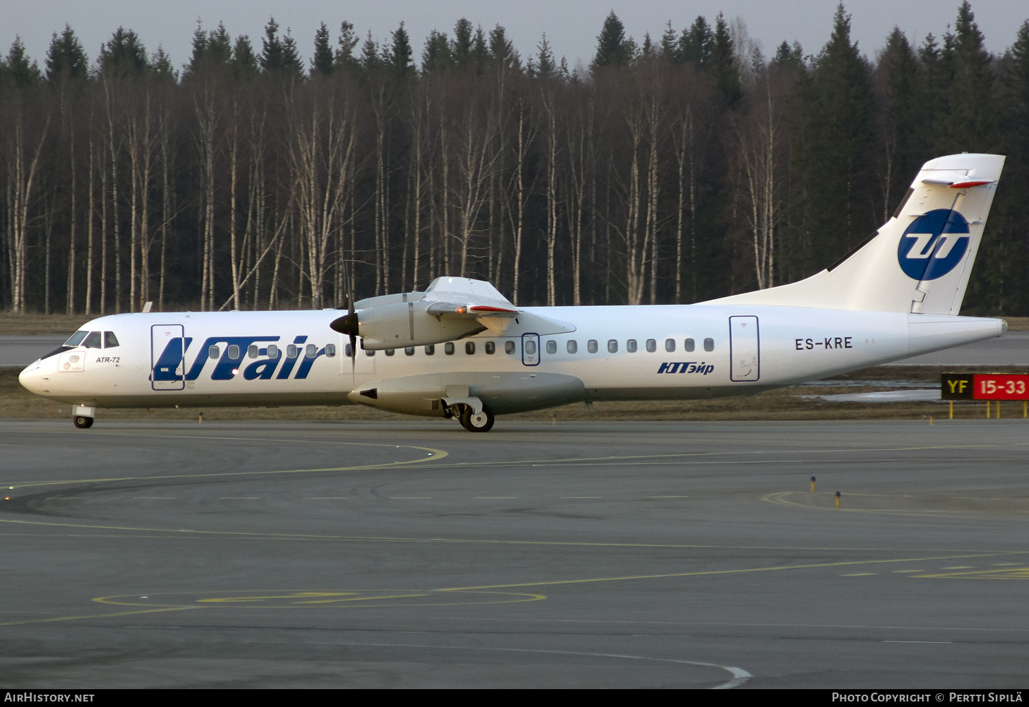Aircraft Photo of ES-KRE | ATR ATR-72-201 | UTair | AirHistory.net #198518