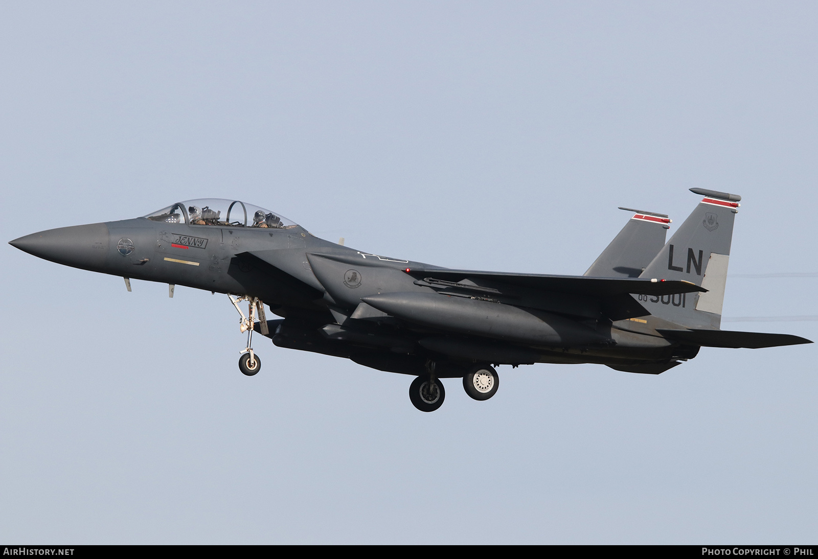 Aircraft Photo of 00-3001 / AF00-3001 | Boeing F-15E Strike Eagle | USA - Air Force | AirHistory.net #198519