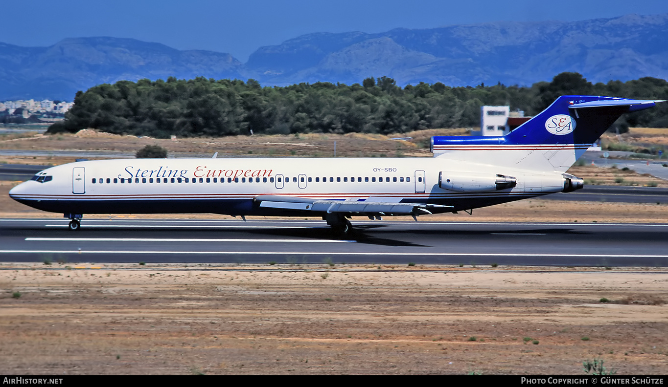 Aircraft Photo of OY-SBO | Boeing 727-2K3/Adv | Sterling European Airlines | AirHistory.net #198522