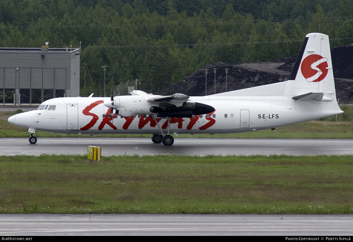 Aircraft Photo of SE-LFS | Fokker 50 | Skyways | AirHistory.net #198525