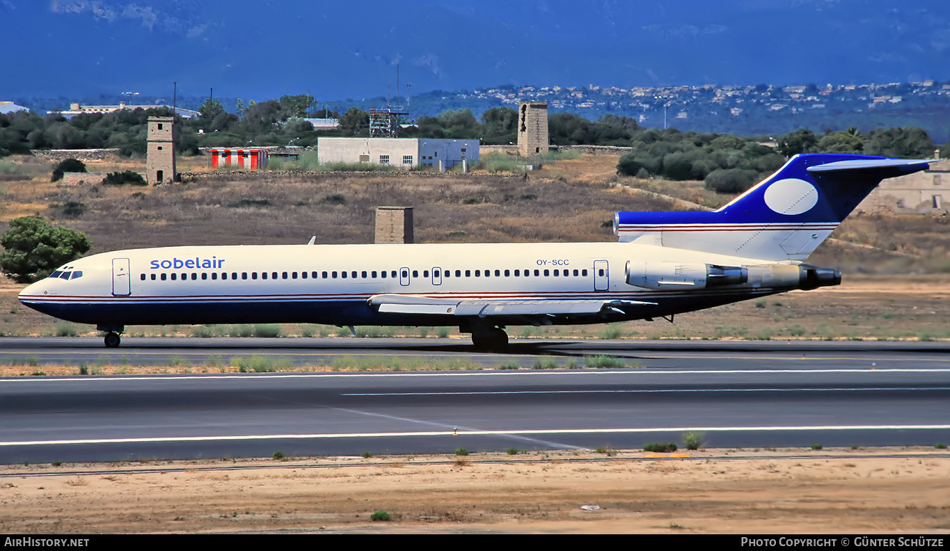 Aircraft Photo of OY-SCC | Boeing 727-212/Adv | Sobelair | AirHistory.net #198546