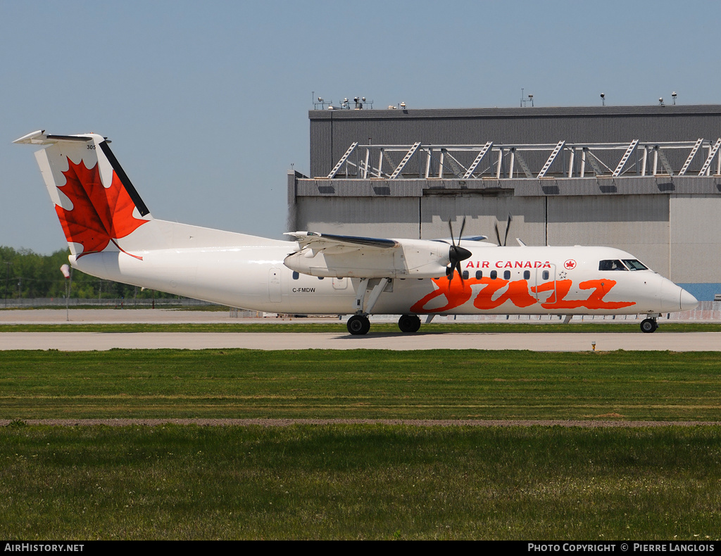 Aircraft Photo of C-FMDW | De Havilland Canada DHC-8-311Q Dash 8 | Air Canada Jazz | AirHistory.net #198553