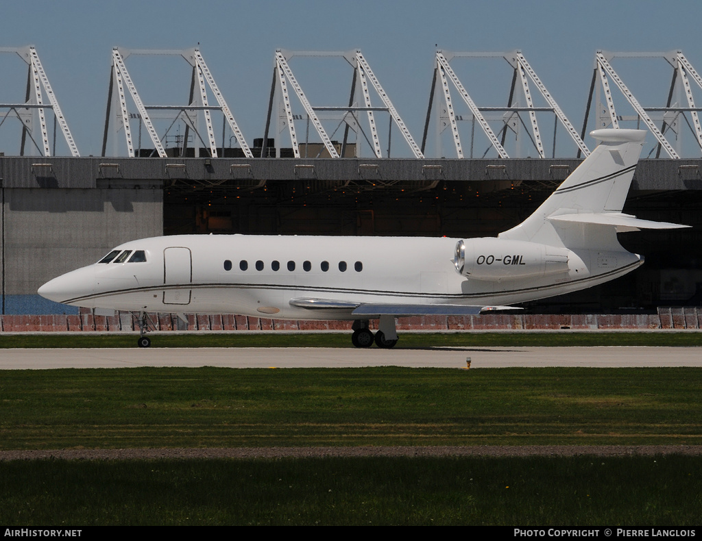 Aircraft Photo of OO-GML | Dassault Falcon 2000 | AirHistory.net #198554