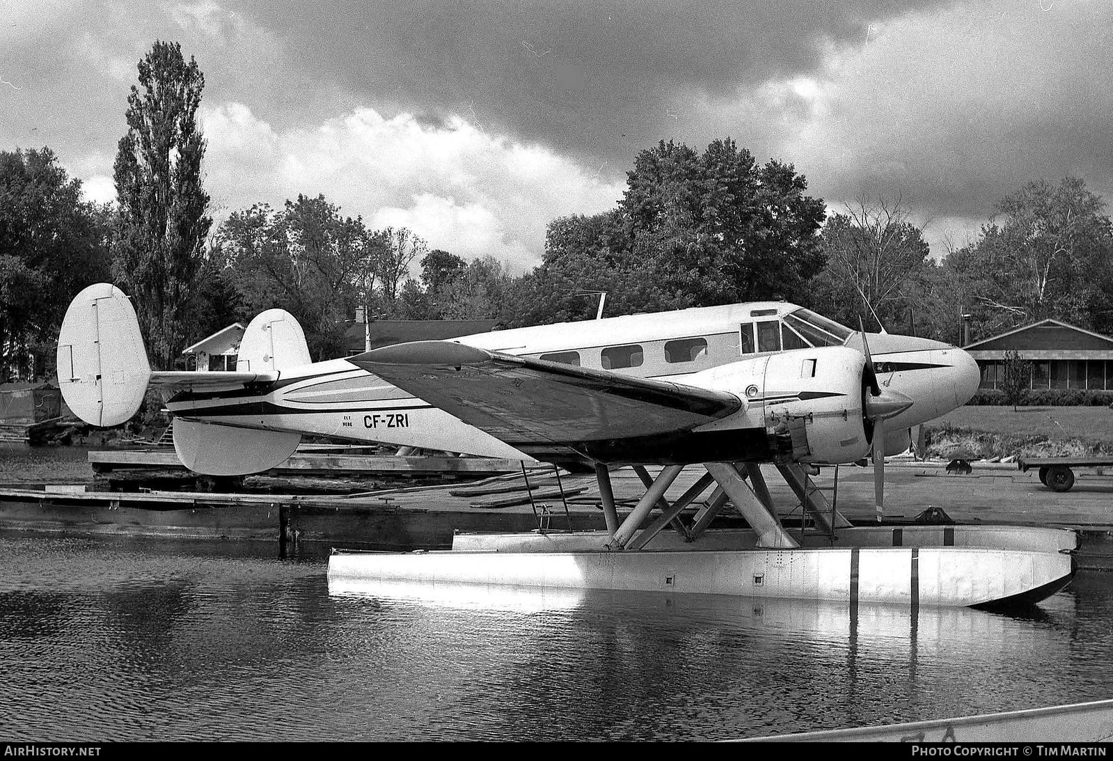 Aircraft Photo of CF-ZRI | Beech D18S | AirHistory.net #198558