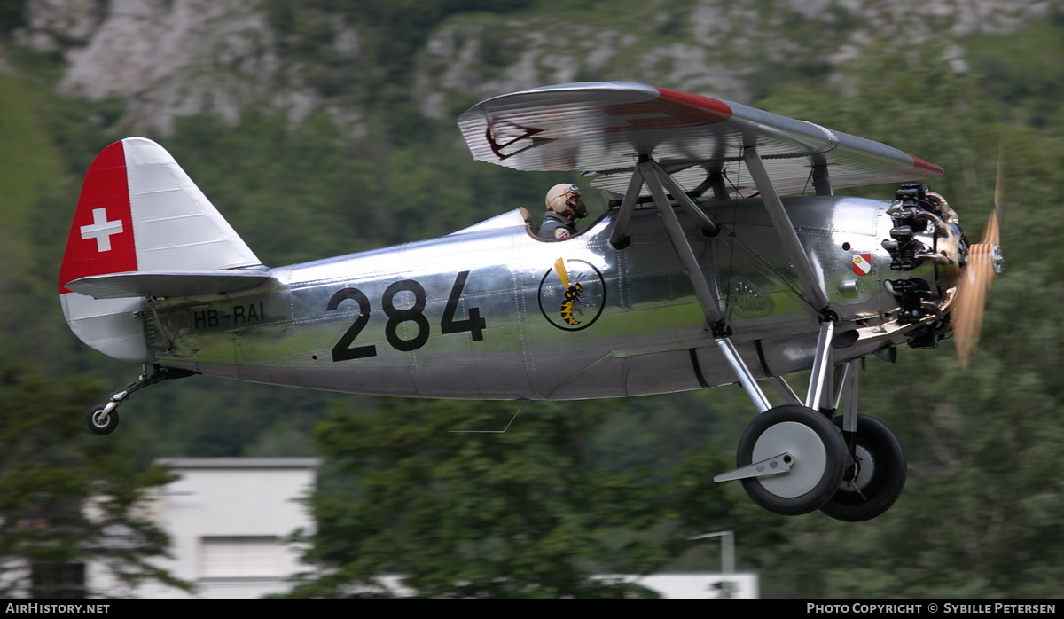 Aircraft Photo of HB-RAI / 284 | Dewoitine D-26 | Switzerland - Air Force | AirHistory.net #198566