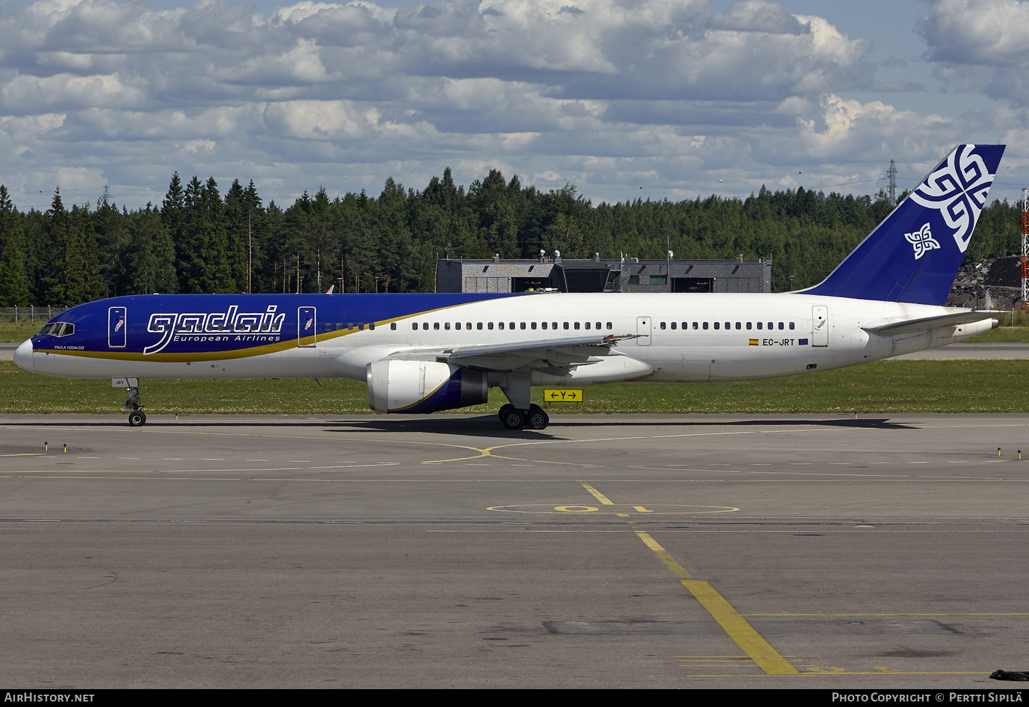 Aircraft Photo of EC-JRT | Boeing 757-236 | Gadair European Airlines | AirHistory.net #198569