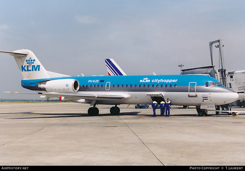 Aircraft Photo of PH-KZE | Fokker 70 (F28-0070) | KLM Cityhopper | AirHistory.net #198585