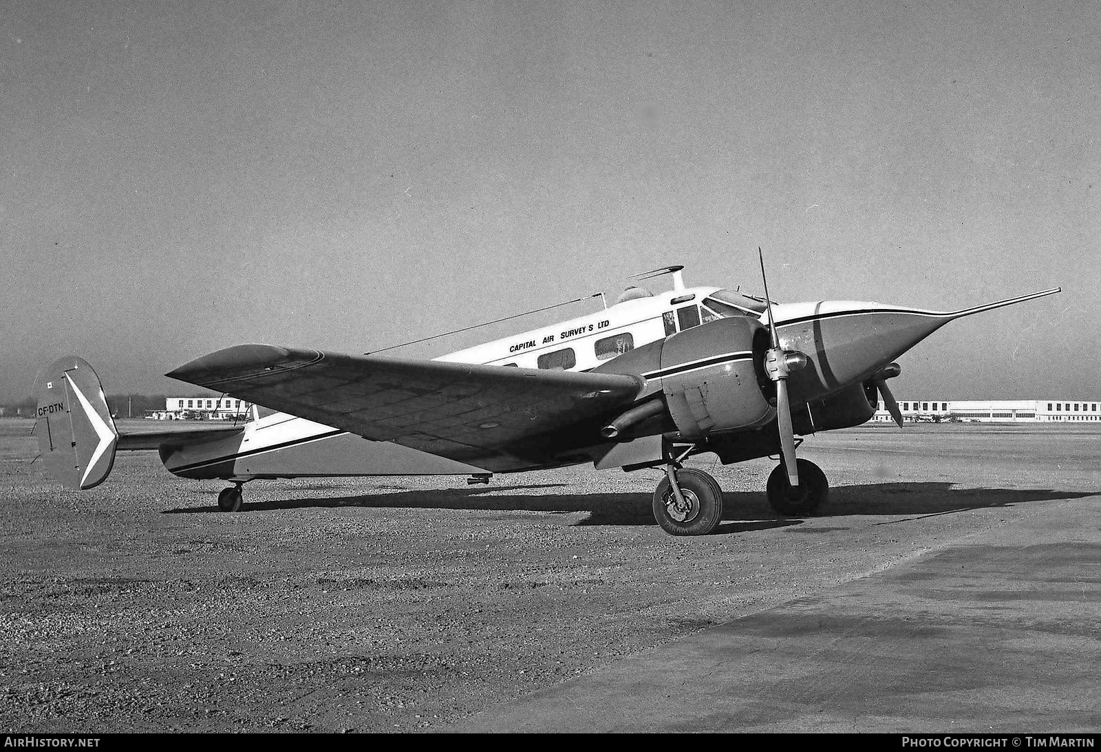 Aircraft Photo of CF-DTN | Beech Expeditor 3N | Capital Air Surveys | AirHistory.net #198594