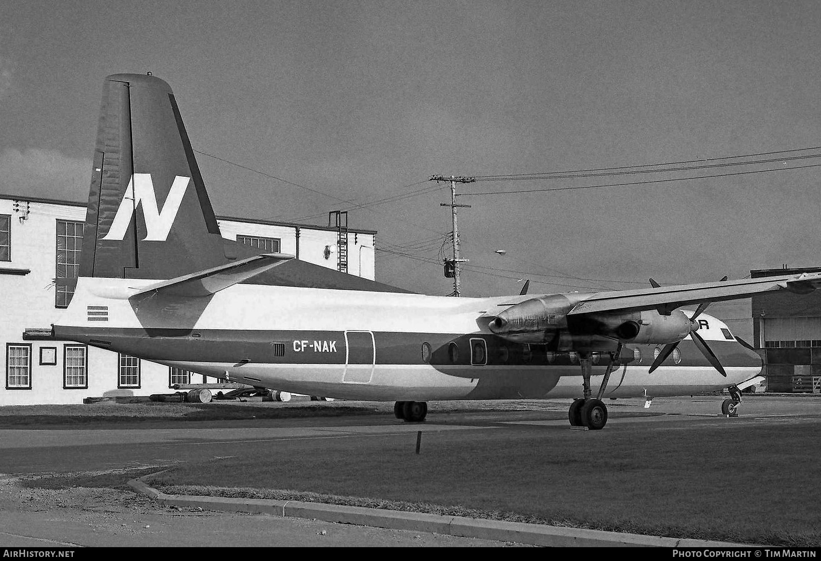 Aircraft Photo of CF-NAK | Fairchild Hiller FH-227D(LCD) | Nordair | AirHistory.net #198622