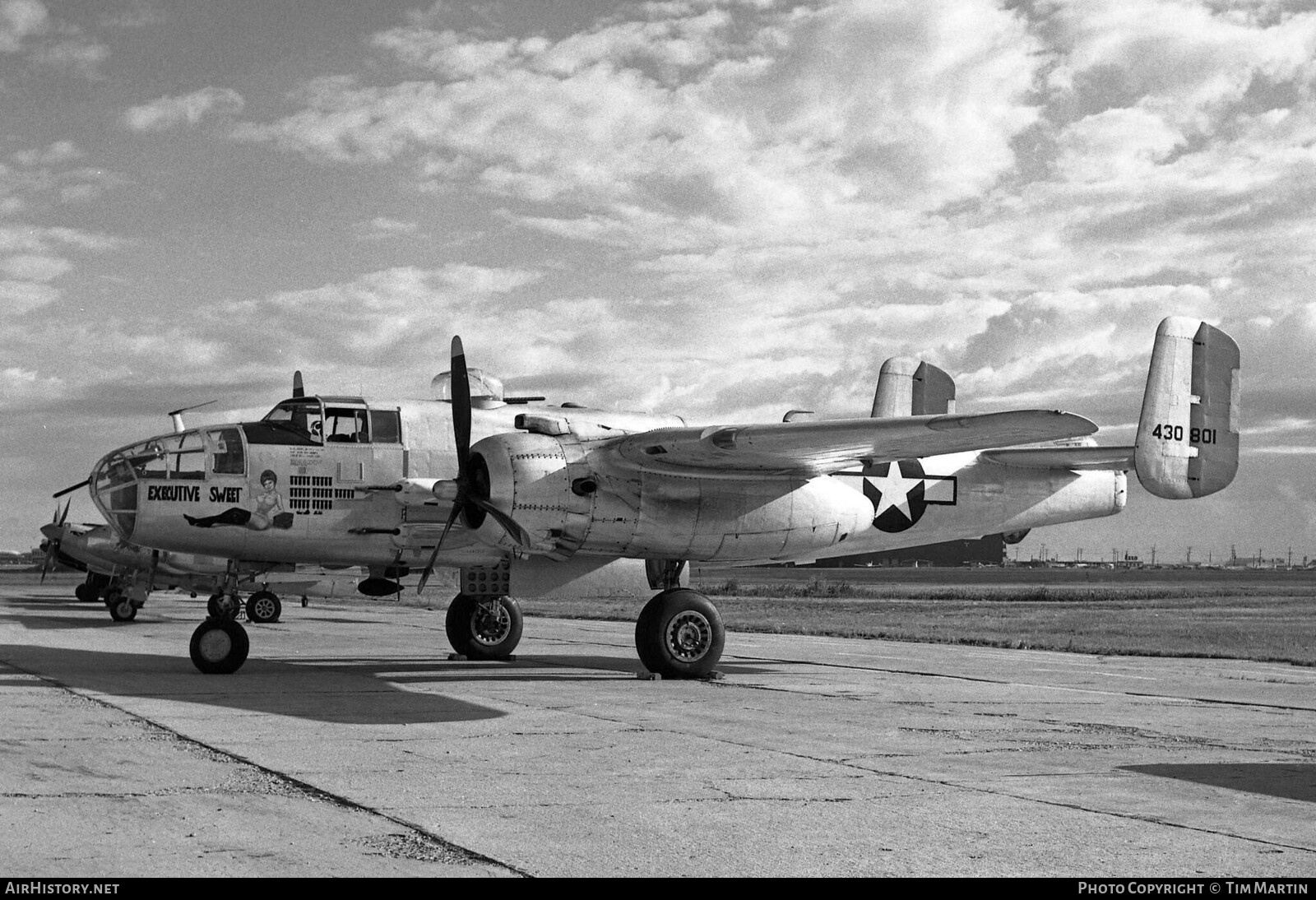 Aircraft Photo of N3699G / 44-30801 | North American B-25J Mitchell | USA - Air Force | AirHistory.net