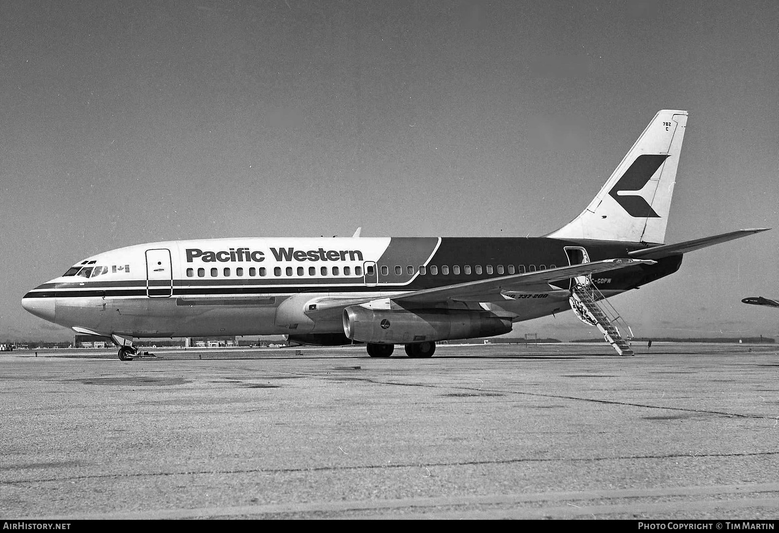 Aircraft Photo of C-GOPW | Boeing 737-275C/Adv | Pacific Western Airlines | AirHistory.net #198637