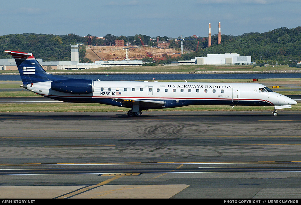 Aircraft Photo of N259JQ | Embraer ERJ-145LR (EMB-145LR) | US Airways Express | AirHistory.net #198646