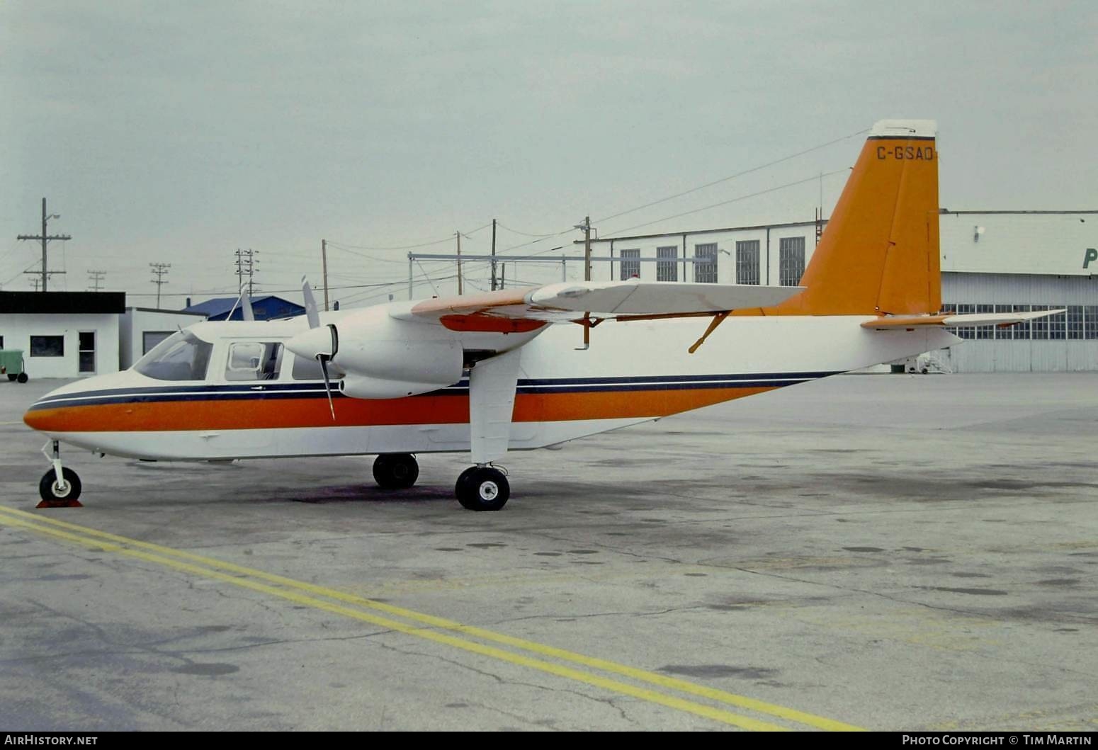 Aircraft Photo of C-GSAD | Britten-Norman BN-2A-26 Islander | AirHistory.net #198665