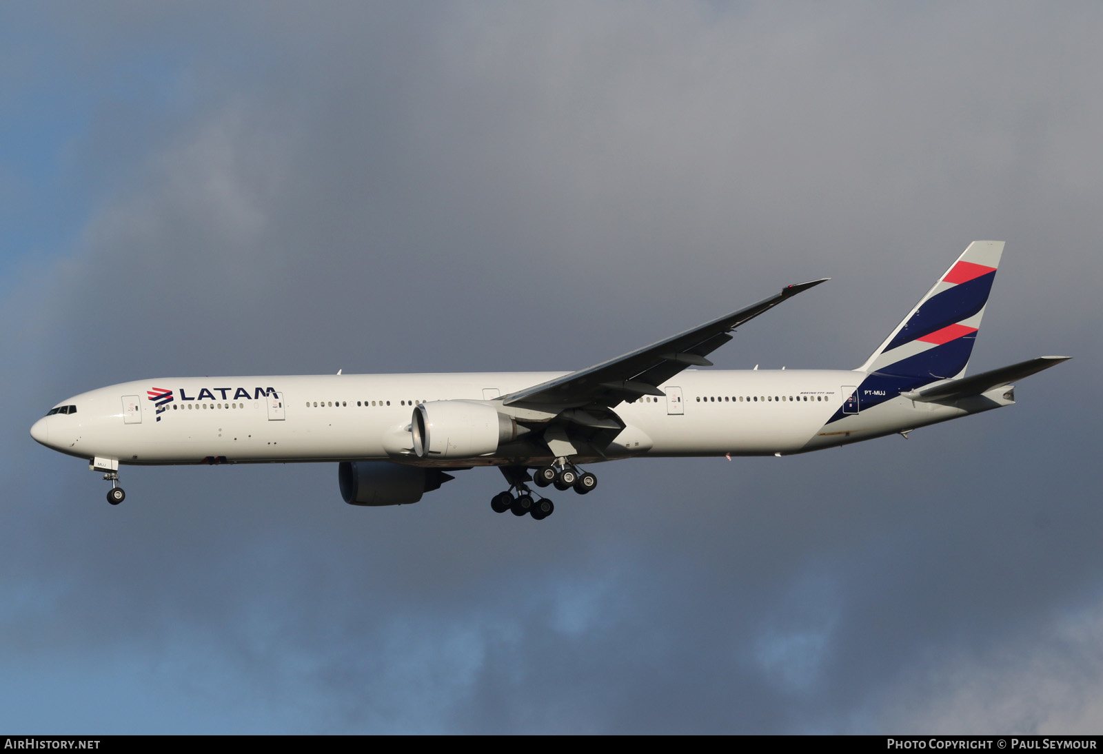 Aircraft Photo of PT-MUJ | Boeing 777-32W/ER | LATAM Airlines | AirHistory.net #198676