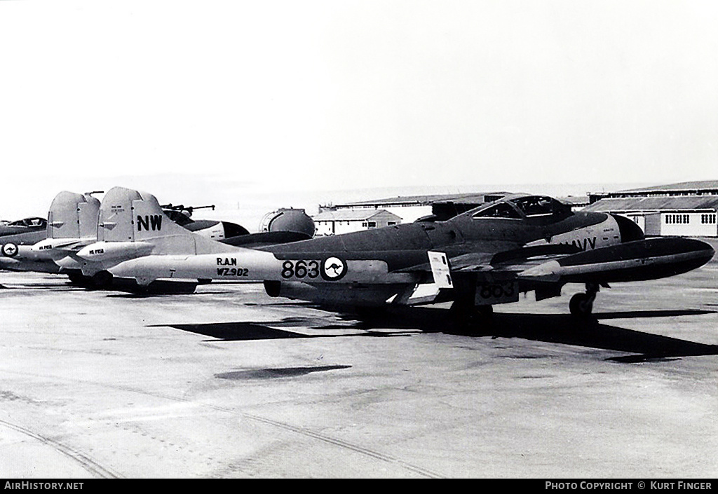 Aircraft Photo of WZ902 | De Havilland D.H. 112 Sea Venom FAW53 | Australia - Navy | AirHistory.net #198681