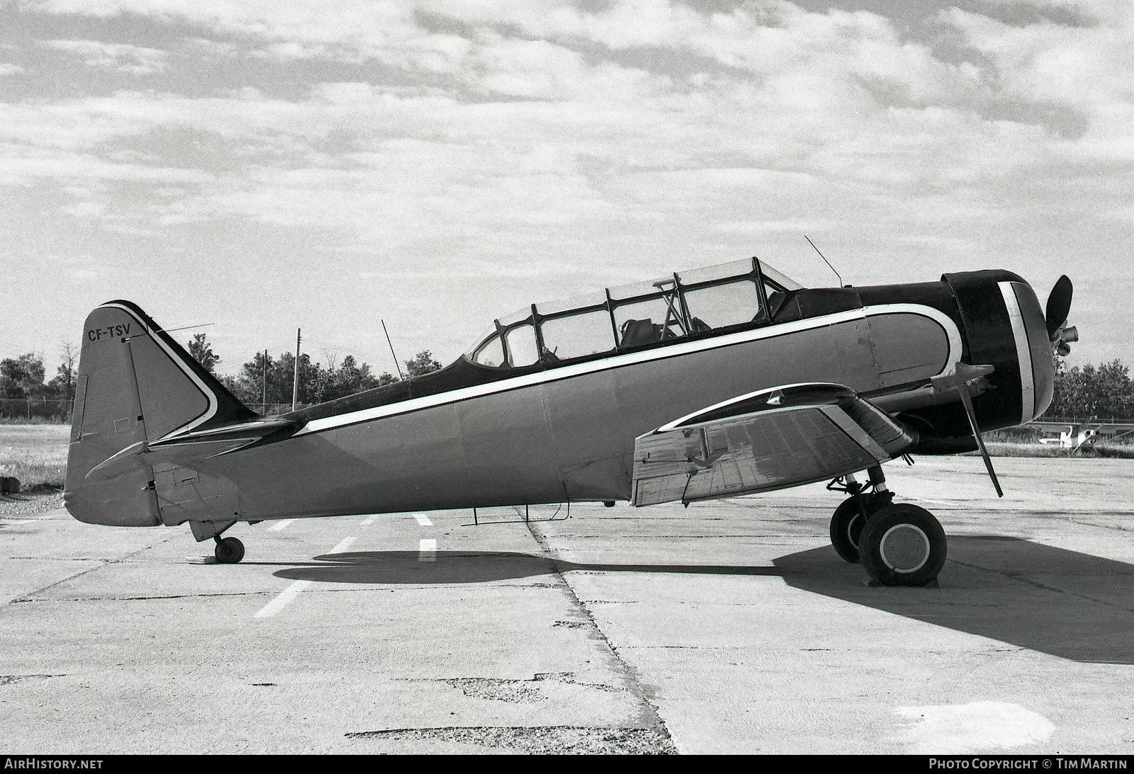 Aircraft Photo of CF-TSV | North American AT-6D Harvard II | AirHistory.net #198688
