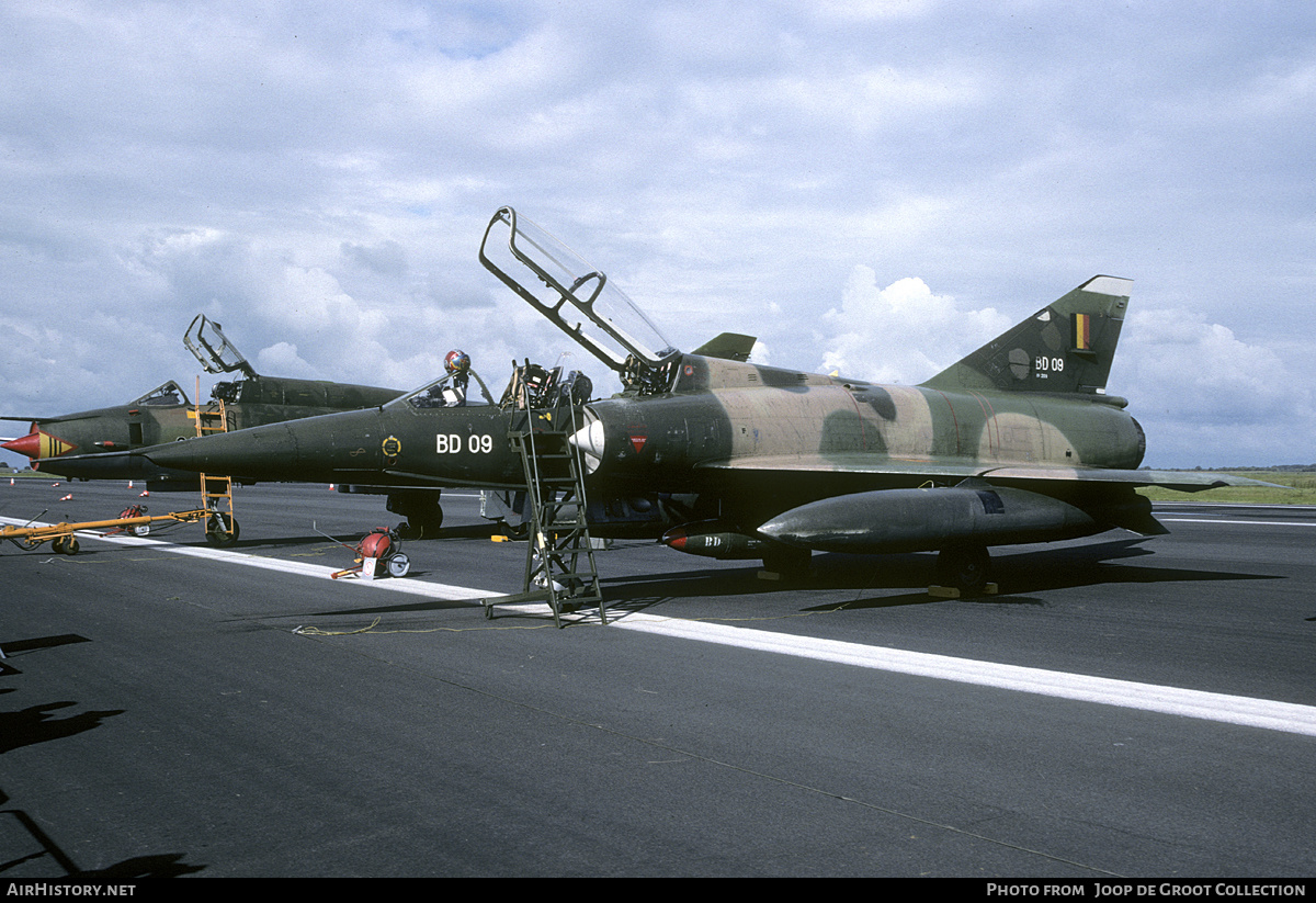 Aircraft Photo of BD09 | Dassault Mirage 5BD | Belgium - Air Force | AirHistory.net #198689