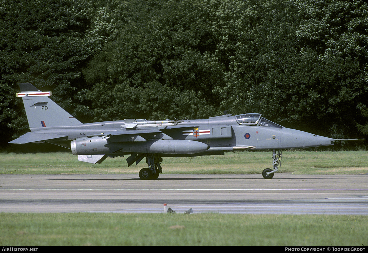 Aircraft Photo of XZ113 | Sepecat Jaguar GR3A | UK - Air Force | AirHistory.net #198691